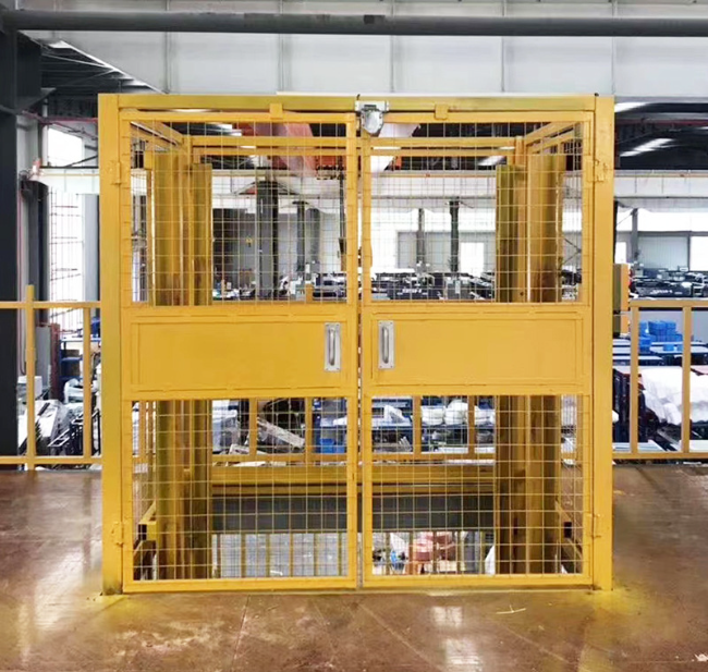 抚州智能导轨式升降机亮相